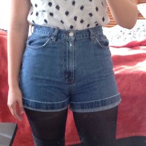 Vintage Calvin Klein High Waisted Shorts